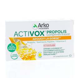 ACTIVOX PROPOLIS CPR A SUCER 20
