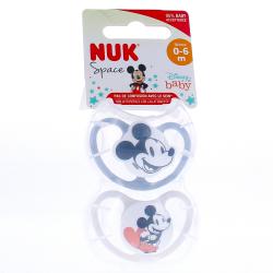 NUK SUCETTE SPACE 0-6M MICKEY