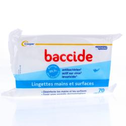 BACCIDE Ling désinfect main surfac Sach/70