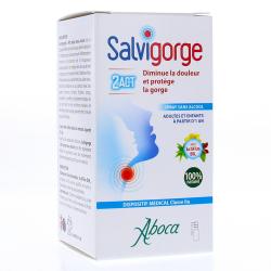 SALVIGORGE 2Act - Spray sans alcool pour maux de gorge 30ml