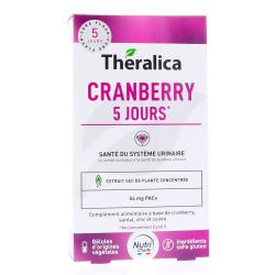 THERALICA CRANBERRY 5 JOURS 15GEL