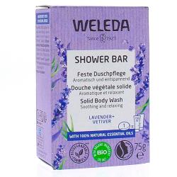 WELEDA DCHE VEG SOLIDE Sav Lavand+Vétiv B/75g