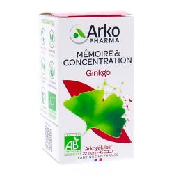 ARKOGELULES GINKGO BIO 45GEL