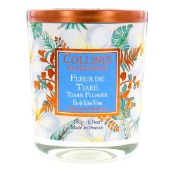 COLLINES PROV BOUGIE FLEUR TIARE 180G