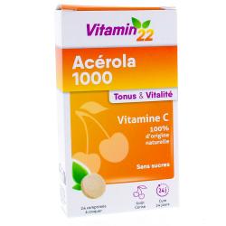 VITAMINapos22 - Acerola 1000 vitamine C 24 comprime