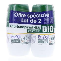 ETIAXIL VEGETAL 48H ROLL COCO 2X50ML