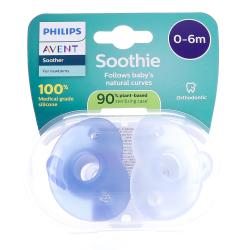AVENT SUCETTE SOOTHIE 0-6M BOY
