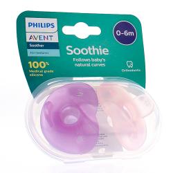AVENT SUCETTE SOOTHIE 0-6 03 GIRL