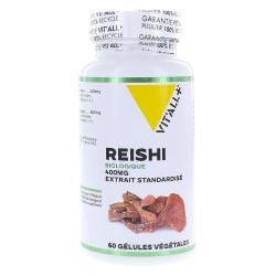 VIT'ALL+ Reishi 400mg 60 g&eacute;lules