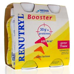 RENUTRYL BOOSTER Nutrim fraise 4Bout/300ml