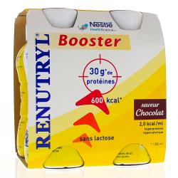 Renutryl Booster Saveur Chocolat 4 x 300ml