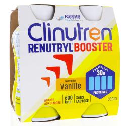 RENUTRYL BOOSTER Nutrim vanille 4Bout/300ml