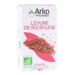 ARKOGELULES LEVURE RIZ ROUGE 120GEL BIO