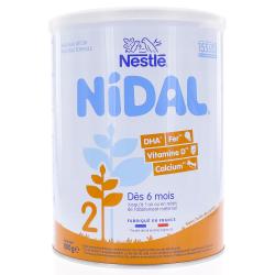 Lait en Poudre 2&egrave;me &Acirc;ge 6-12m 800g