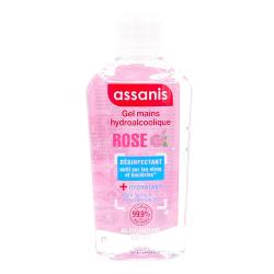 ASSANIS - Gel mains hydroalcoolique rose 80ml