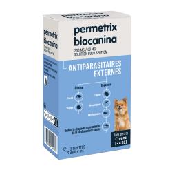 BIOCANINA PERMETRIX T PETIT CHIEN 3 PIPET
