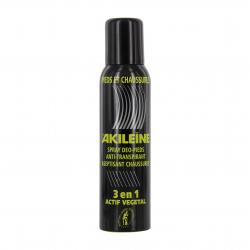 Spray noir déodorant pieds anti transpirant 150ml