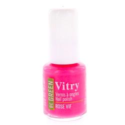 VITRY VERNIS BE GREEN ROSE VIF 6ML