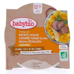BABYBIO PATATE DCE CANARD OIGNON 230G