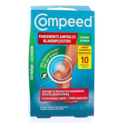 COMPEED - Pansements Ampoules Moyen Format Extr&ecirc;me 10 Pansements