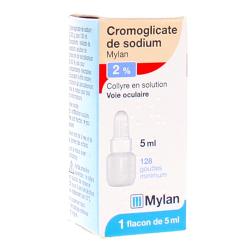 CROMOGLICATE 2% MYLAN COL 5ML