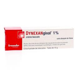 DYNEXANGIVAL 1%, crème buccale
