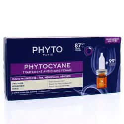 PHYTOCYANE A-CHUTE PROGRESS FEMME 12X5ML