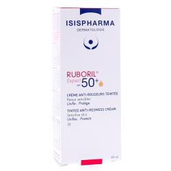 ISISPHARMA - Ruboril Expert SPF50+ Crème Anti-rougeurs Teintée Peaux Sensibles 40ml