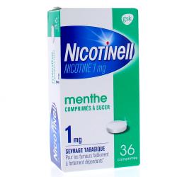NICOTINELL 1MG CPR SUCER MENTH