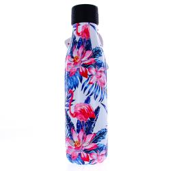 LES ARTISTES Bouteille isotherme 500ml Flamants Roses