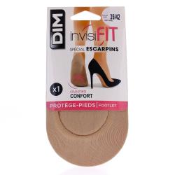 DIM Invisifit - Prot&egrave;ge-pied Semelle Anti-choc 40D naturel Taille 39/42