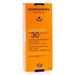 ISISPHARMA - Uveblock Ultra-Fluide Touché Sec SPF30 40ml