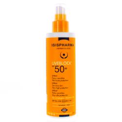 ISISPHARMA - Uveblock Spray Solaire Tres Haute Protection Spf50+ 200ml