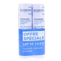 BIODERMA - Atoderm - STICKS LEVRES 2X4G