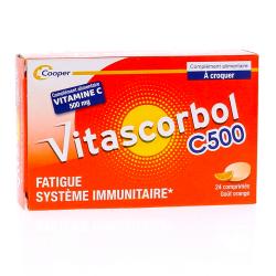 VITASCORBOL C500 1 bo&icirc;te de 24 comprimes