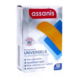 ASSANIS PANSEMENTS UNIVERSELS X50