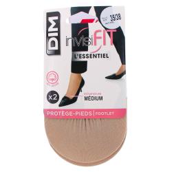 DIM Invisifit - Protège pieds x2 paires taille 35/38
