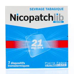 NICOPATCHLIB 21MG/24H DISP 7