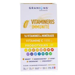 GRANIONS VITAMINERIS IMMUNITE X30COMP EFF