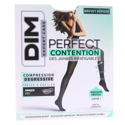 DIM Perfect Contention - Collant opaque 45D Noir Taille 2