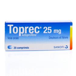TOPREC 25 mg - 20 comprimés SANOFI