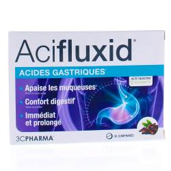 3C PHARMA Acifluxid 30 comprim&eacute;s