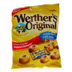 WERTHER'S ORIGINAL Bonbons classique à la crème 70g