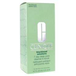 CLINIQUE Blackhead Solutions Nettoyant exfoliant anti-points noirs 125ml