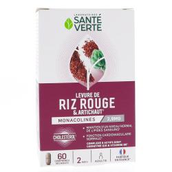 SANTE VERTE Riz Rouge et Artichaut 60 comprimés