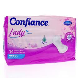 HARTMANN Confiance Lady Protection hygiéniques anatomiques x14