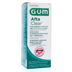 GUM Afta Clear Bain de bouche Flacon 120ml