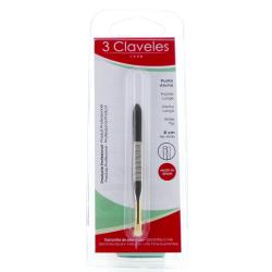 3 CLAVELES Pince &agrave; &eacute;piler large 8cm