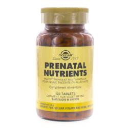 SOLGAR Prenatal nutrients x120 tablettes