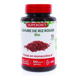 SUPERDIET Levure de riz rouge x120ml